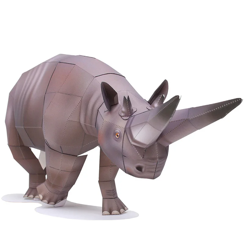 Kids Toys Egypt - อียิปต์ Arsinoitherium Origami Art พับ Mini