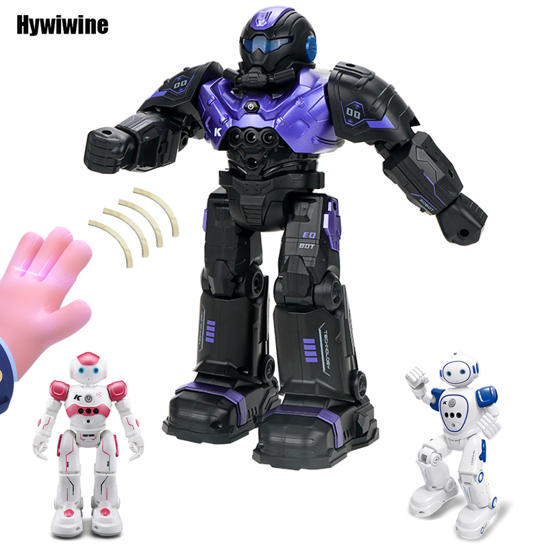 Kids Toys Vector - RC หุ่นยนต์เด็กรีโมทคอนโทรลเครื่องกลควบคุมท่าทางของเล่นเวกเตอร์วิทยาศาสตร์การสอนไฟฟ้าชุดของขวัญของเล่นสำหรับเด็กชาย