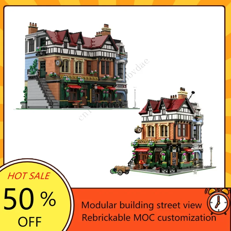 Kids Toys Xmas - Tudor Center Modular MOC Creative Street