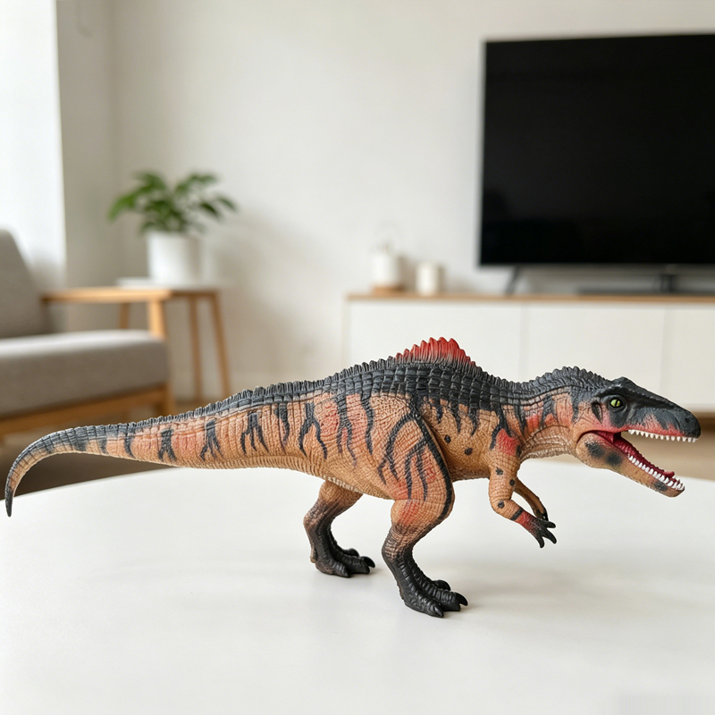 Kids Toys Xmas - ของเล่นไดโนเสาร์กิแกโนโตซอรัสที่สมจริงพร้อมขากรรไกรที่ขยับได้ ฟิกเกอร์แอคชั่นเพื่อการศึกษาสำหรับเด็ก ของขวัญคริสต์มาสและอีสเตอร์ที่สมบูรณ์แบบ