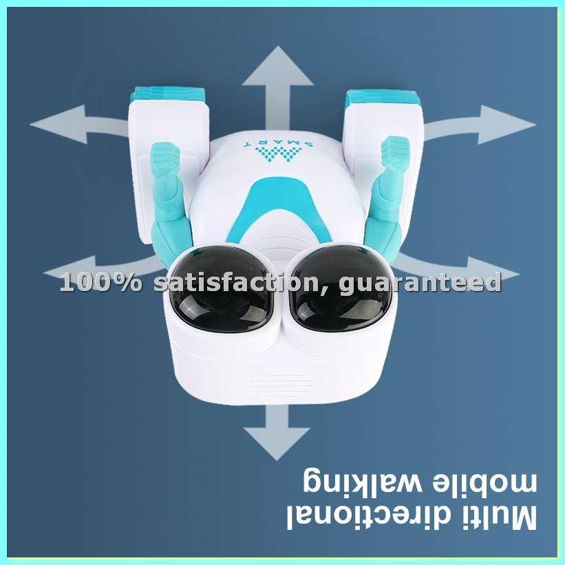 Kids Toys Vector - ของเล่นหุ่นยนต์ควบคุมระยะไกลสำหรับเด็กแบบชาร์จไฟได้ ทนทาน ใช้งานได้นาน หุ่นยนต์อัจฉริยะ เต้นได้ ของขวัญสำหรับเด็ก