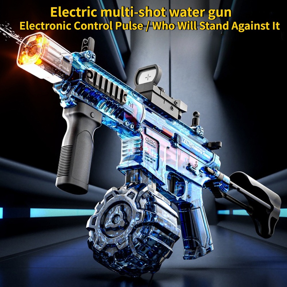 Kids Toys Vector - ปืนฉีดน้ำไฟฟ้า Fire Light ARP9 แบบจำลองกลไกเวกเตอร์ ควบคุมด้วยมือและอัตโนมัติ