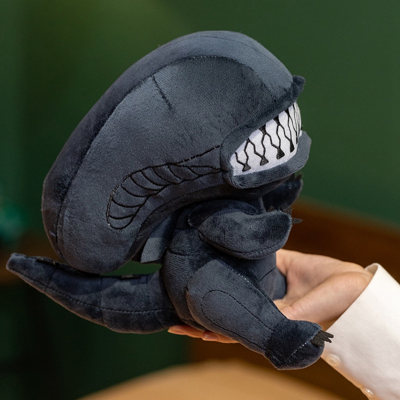 Xenomorph Kids Toys - ตุ๊กตาเอเลี่ยนซีโนมอร์ฟขนาด 20 ซม. ของเล่นนุ่มนิ่มสำหรับเด็กและแฟนๆ ของขวัญวันเกิด คริสต์มาส