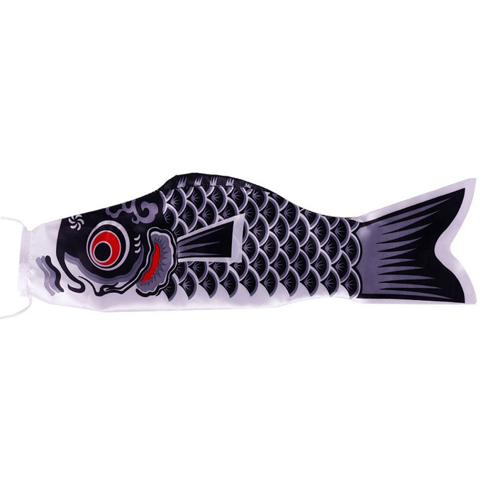 Kite Wind Outdoor - ของตกแต่งสวน ว่าวรูปปลาคาร์พ ธงแขวน ของตกแต่งลมกระดิ่ง วินด์ซ็อก