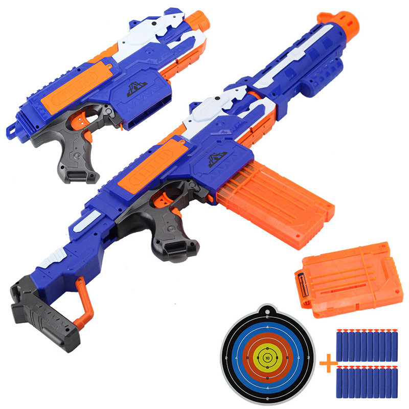 ลูกดอกไฟฟ้าของเล่นอัดลมสำหรับป - Foam Dart Gun บทวิจารณ์และราคา