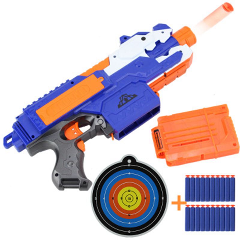 ลูกดอกไฟฟ้าของเล่นอัดลมสำหรับป - Foam Dart Gun บทวิจารณ์และราคา