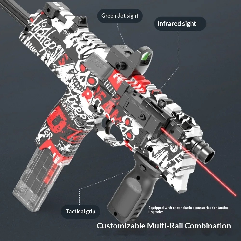 ปืนของเล่นไฟฟ้า MP9 ปืนยิงลูกด - Foam Dart Gun บทวิจารณ์และราคา
