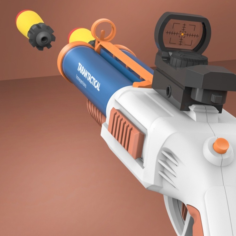 ปืนยิงลูกดอกโฟมนุ่มแบบสองลำกล้ - Foam Dart Gun บทวิจารณ์และราคา