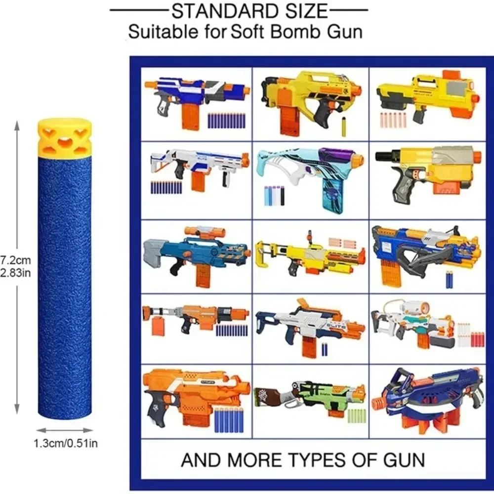 ลูกดอกโฟม EVA สีน้ำเงินขนาด 7. - Foam Dart Gun บทวิจารณ์และราคา