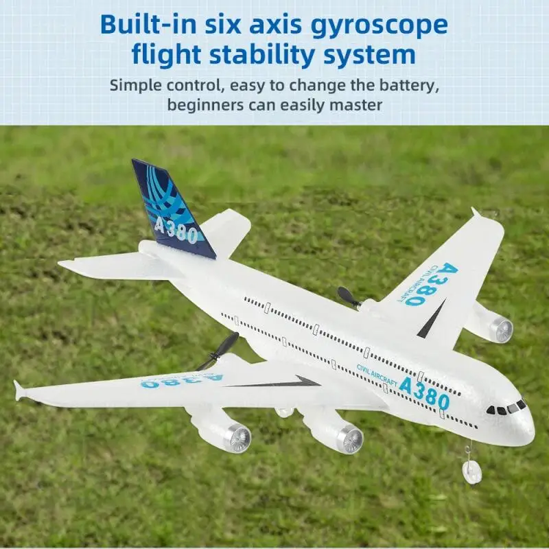 เครื่องบินโฟม 2.4G RC A380 พร้ - Kid Toys And More บทวิจารณ์และราคา