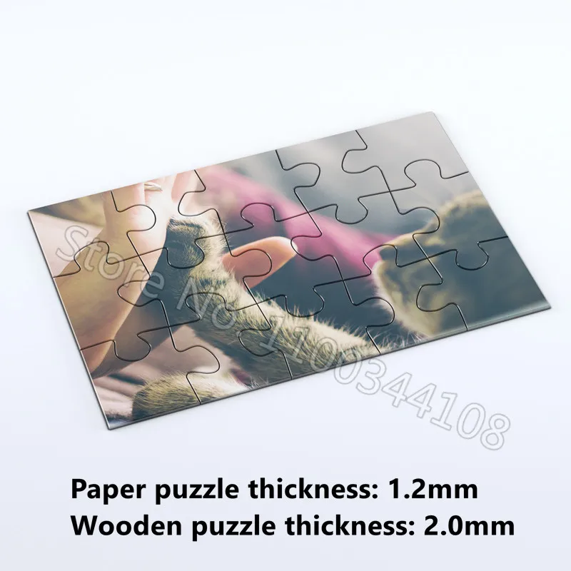 จิ๊กซอว์ภาพถ่ายสั่งทำ 300/500/ - Wooden Puzzle Kids บทวิจารณ์และราคา