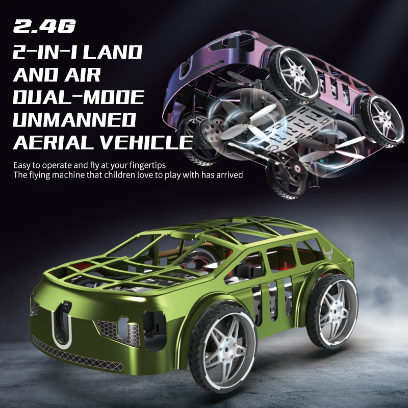 RC Drone 2 In 1 Air-Ground บิน - Kids Toys Under 50 บทวิจารณ์และราคา