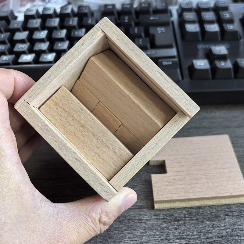 กล่องปริศนาไม้ Magic IQ Obliqu - Wooden Puzzle Kids บทวิจารณ์และราคา