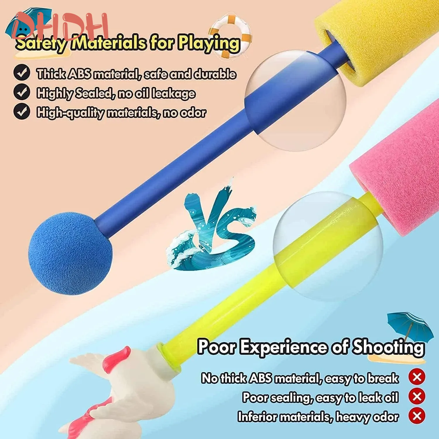 ชุดปืนฉีดน้ำสำหรับเด็ก 5/20 ชิ - Kids Toys Under $20 บทวิจารณ์และราคา