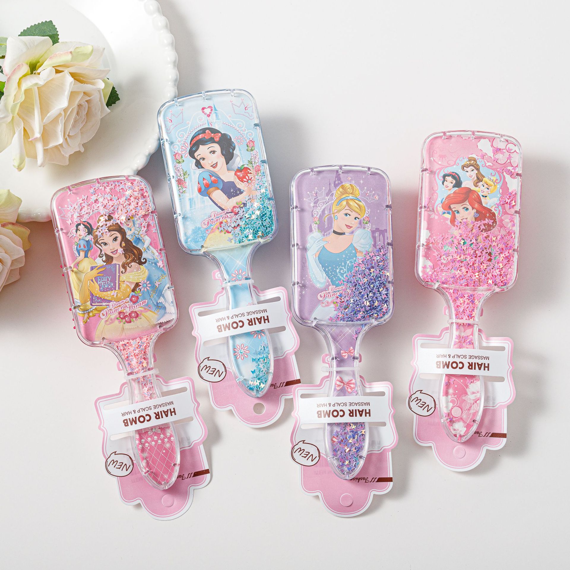 หวีแปรงนวดผมแบบลมร้อนลายเอลซ่า - Kids Toys Usa บทวิจารณ์และราคา