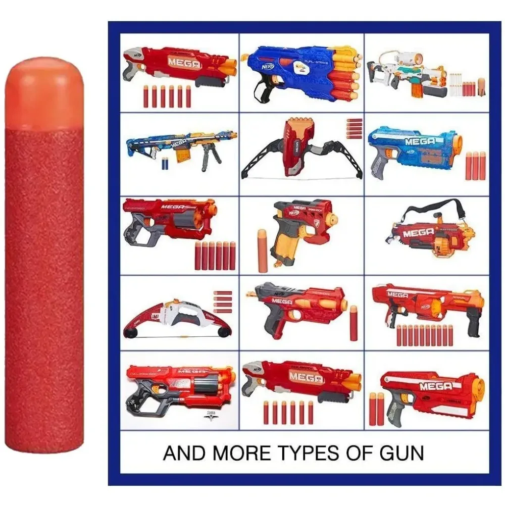 120 Pack เติมลูกดอก 9.5 ซม.โฟม - Foam Dart Gun บทวิจารณ์และราคา