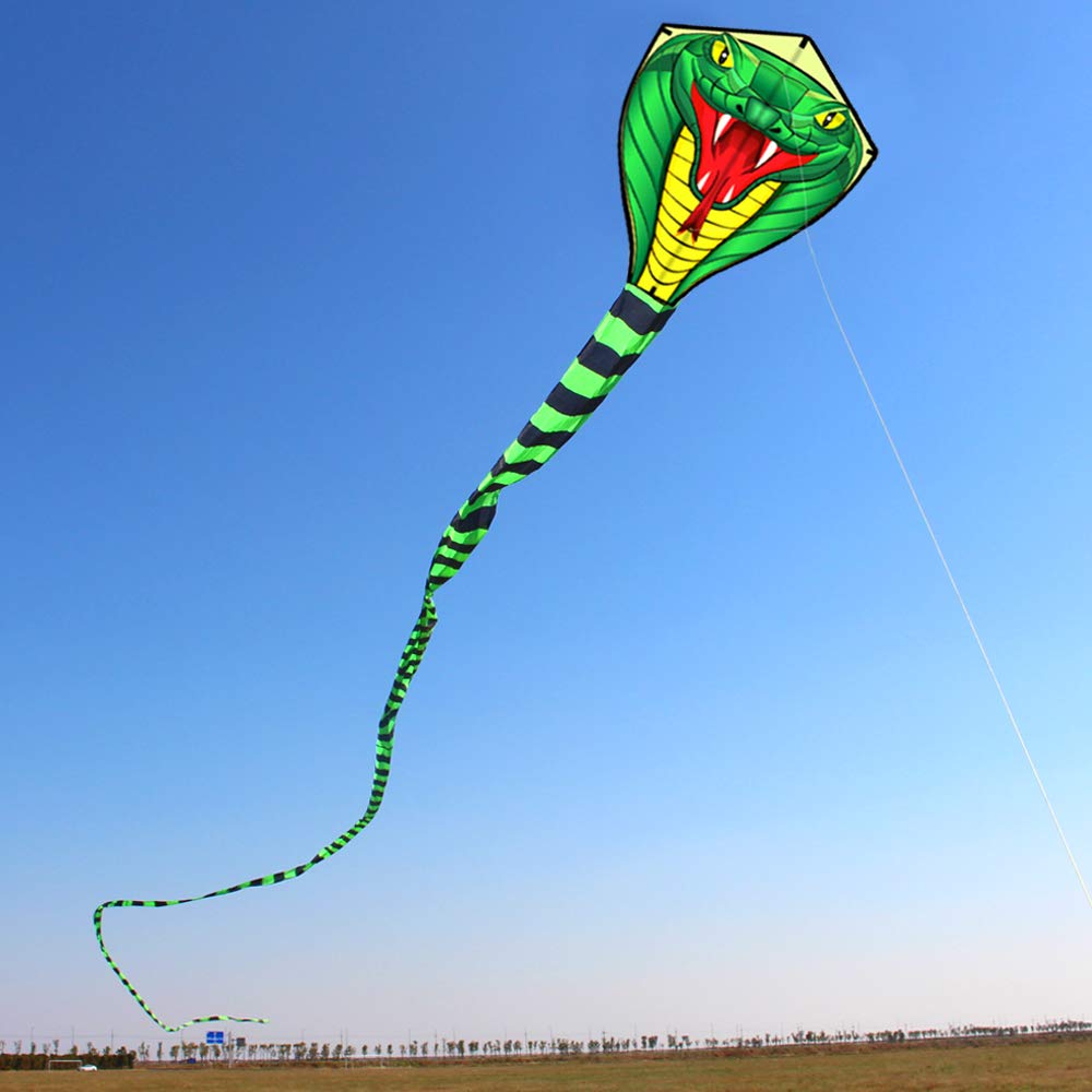 ขนาดใหญ่8/15M งู/Power Cobra K - Kite Wind Outdoor บทวิจารณ์และราคา