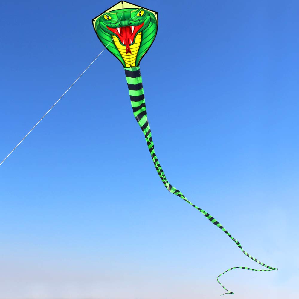 ขนาดใหญ่8/15M งู/Power Cobra K - Kite Wind Outdoor บทวิจารณ์และราคา