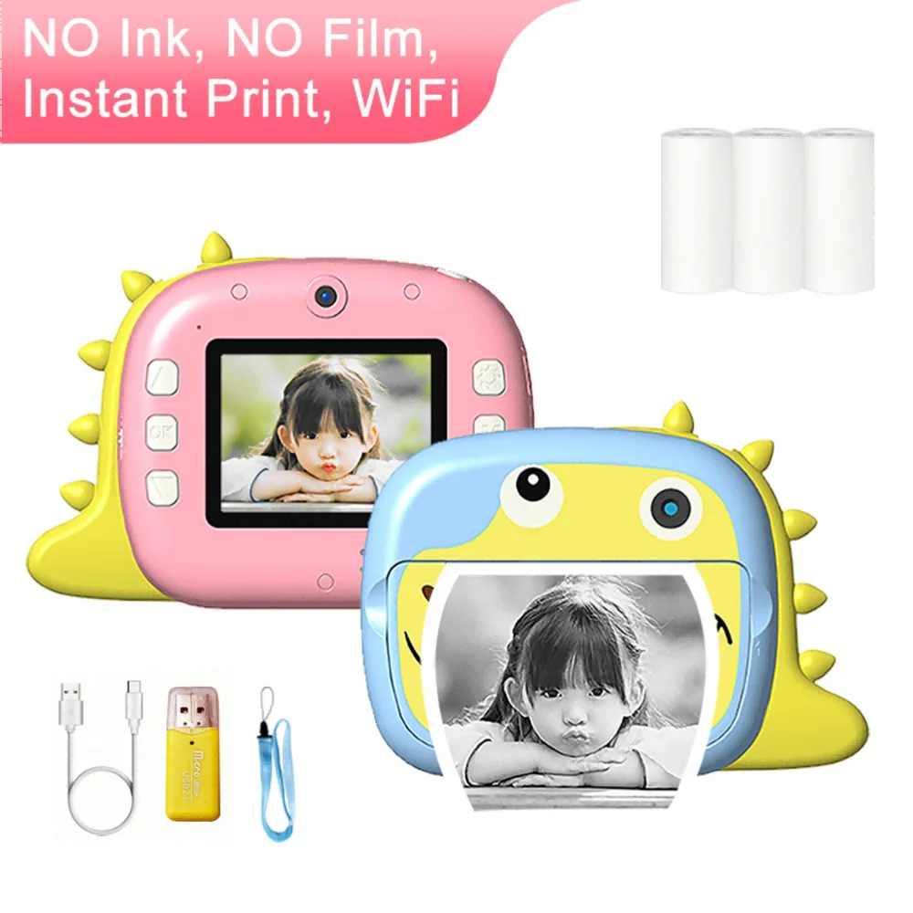 กล้องดิจิตอลสำหรับเด็ก ขนาด 2. - Toys For Kids Video บทวิจารณ์และราคา