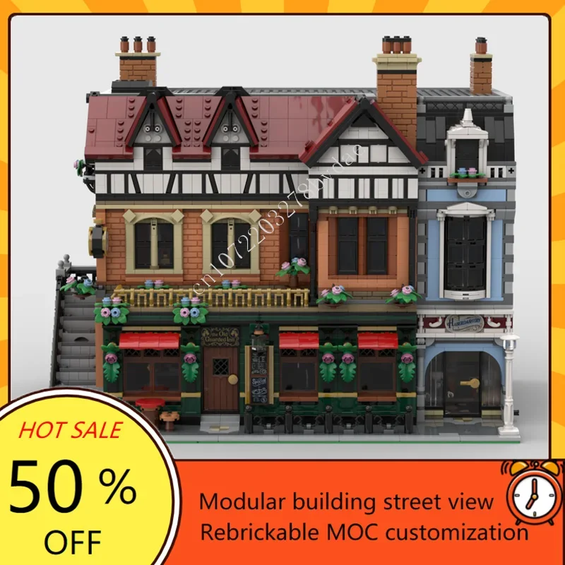 Tudor Center Modular MOC Creat - Kids Toys Xmas บทวิจารณ์และราคา