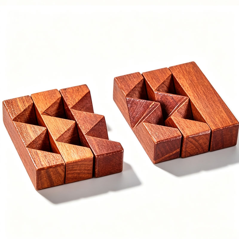 ของเล่นไม้พัฒนาสมอง ฝึกตรรกะ แ - Wooden Puzzle Kids บทวิจารณ์และราคา