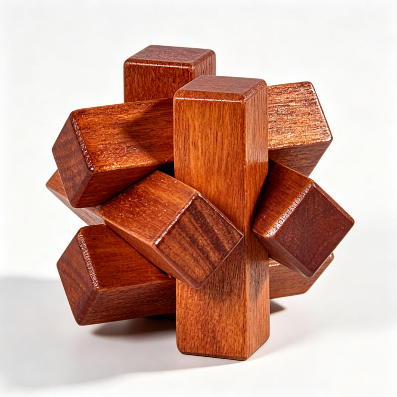 ของเล่นไม้พัฒนาสมอง ฝึกตรรกะ แ - Wooden Puzzle Kids บทวิจารณ์และราคา