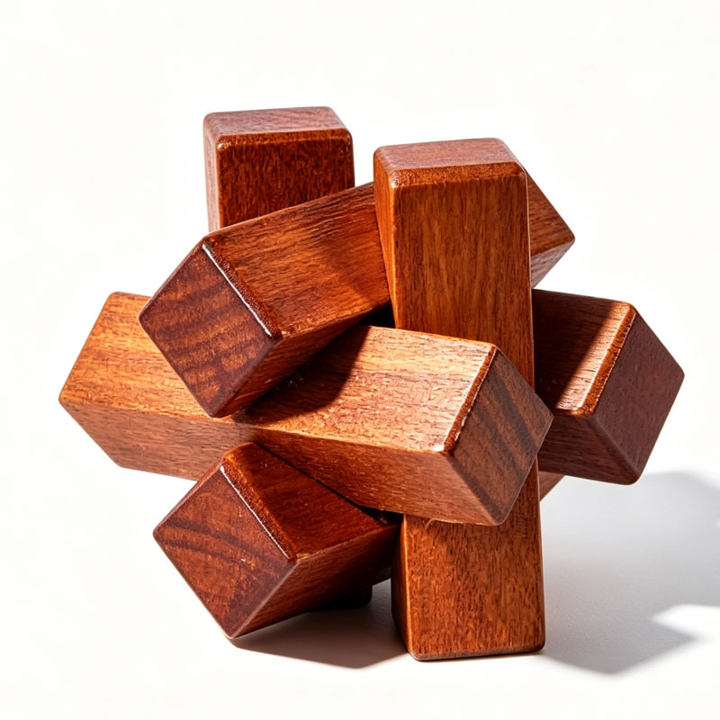 ของเล่นไม้พัฒนาสมอง ฝึกตรรกะ แ - Wooden Puzzle Kids บทวิจารณ์และราคา