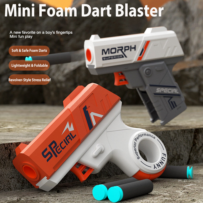 ชุดปืนยิงลูกดอกโฟมแบบพับได้และ - Foam Dart Gun บทวิจารณ์และราคา