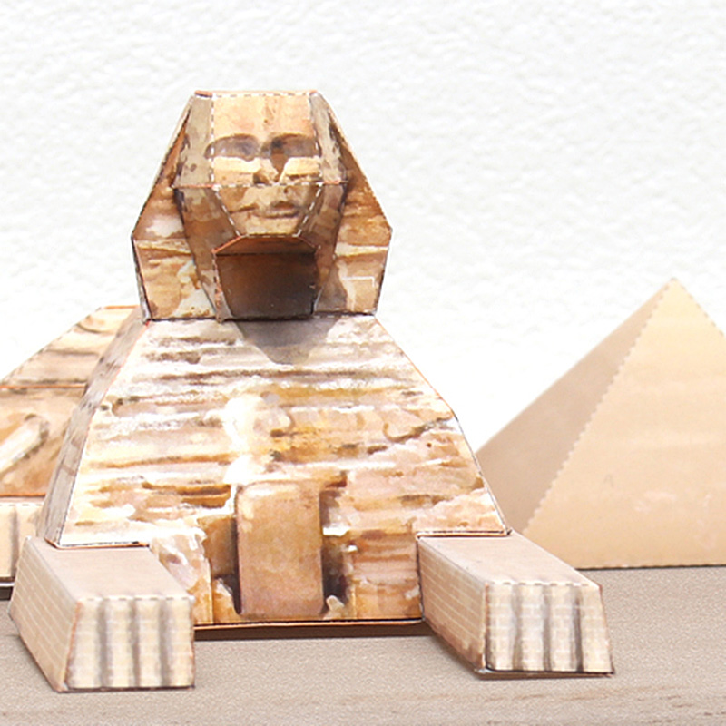 อียิปต์สฟิงซ์พีระมิดพับ Mini 3 - Kids Toys Egypt บทวิจารณ์และราคา