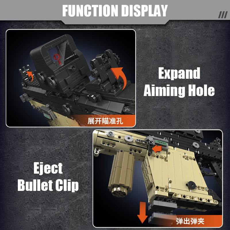 ชุดตัวต่อปืน KRISS Vector รุ่น - Kids Toys Vector บทวิจารณ์และราคา
