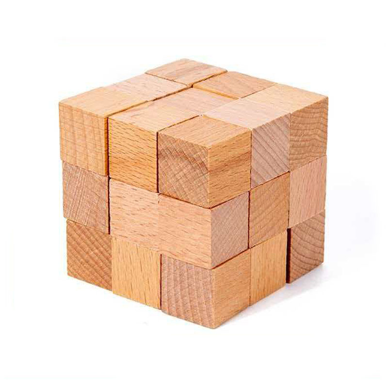 เกมฝึกสมองไม้รูปทรงลูกบาศก์สี่ - Wooden Puzzle Kids บทวิจารณ์และราคา