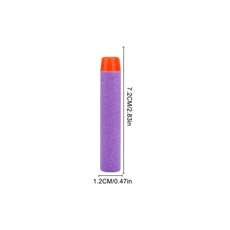 23KPurple Solid Round Head Bul - Foam Dart Gun บทวิจารณ์และราคา
