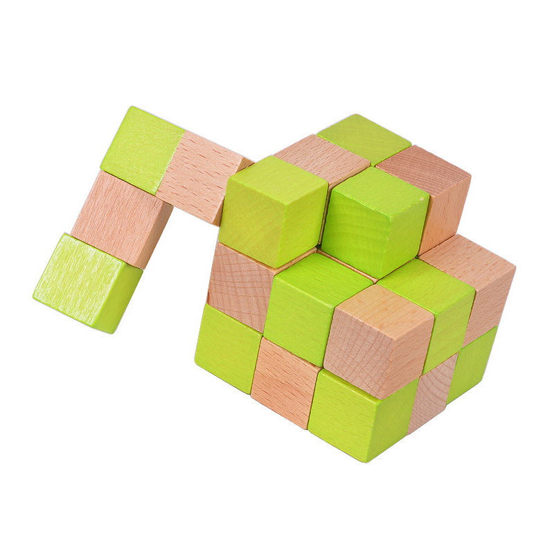 ตัวต่อไม้รูปงู ปริศนาฝึกสมอง พ - Wooden Puzzle Kids บทวิจารณ์และราคา