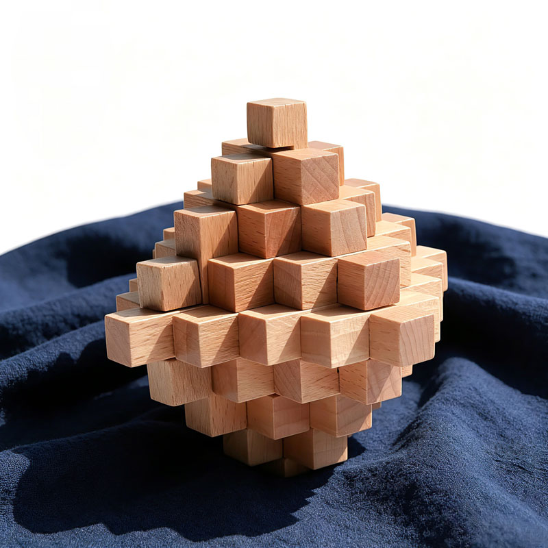 ตัวต่อไม้รูปสับปะรด ลูปัน ล็อค - Wooden Puzzle Kids บทวิจารณ์และราคา
