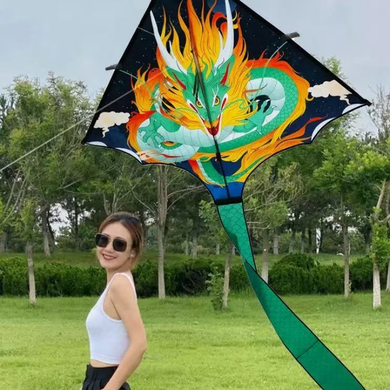 ว่าวมังกร ของเล่นว่าวสำหรับเด็ - Kite Wind Outdoor บทวิจารณ์และราคา