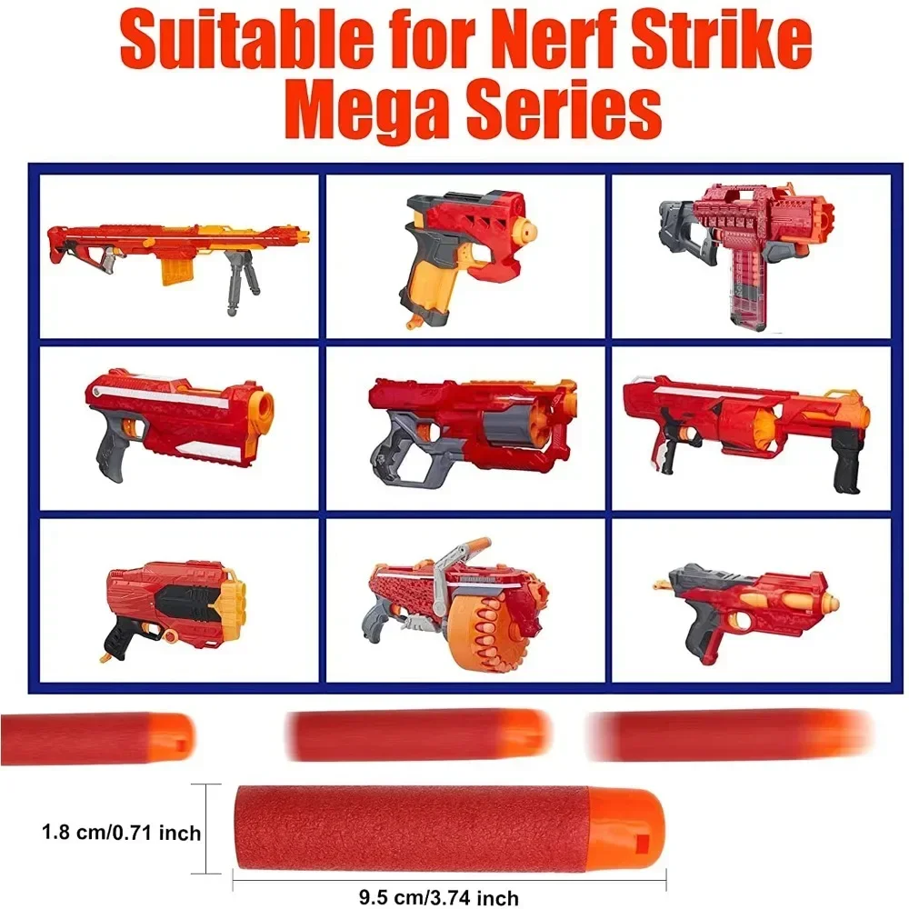 36PCS Mega Dart Refill Pack 9. - Foam Dart Gun บทวิจารณ์และราคา