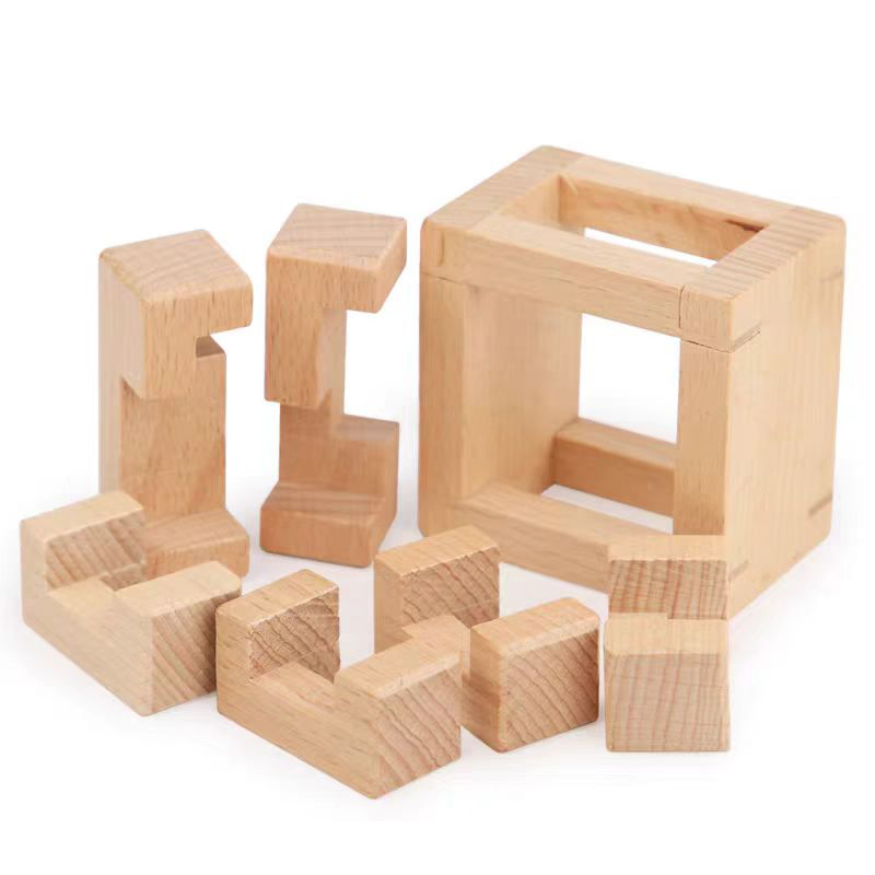 ของเล่นเสริมพัฒนาการ ปริศนาลูก - Wooden Puzzle Kids บทวิจารณ์และราคา