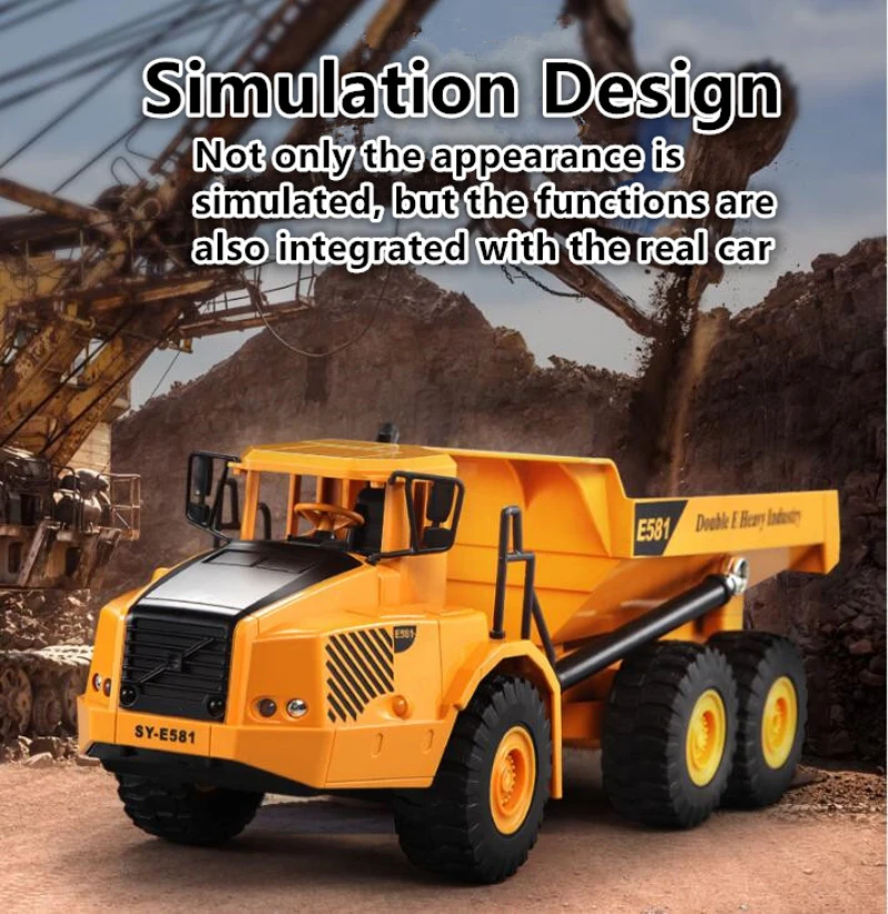 รถดัมพ์บังคับวิทยุ RC 1:20 2.4 - Kids Toys Under $20 บทวิจารณ์และราคา