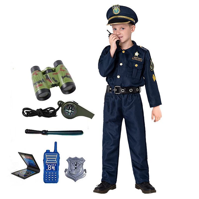 ชุดตำรวจเด็กน่ารักสไตล์อเมริกั - Kids Toys Usa บทวิจารณ์และราคา