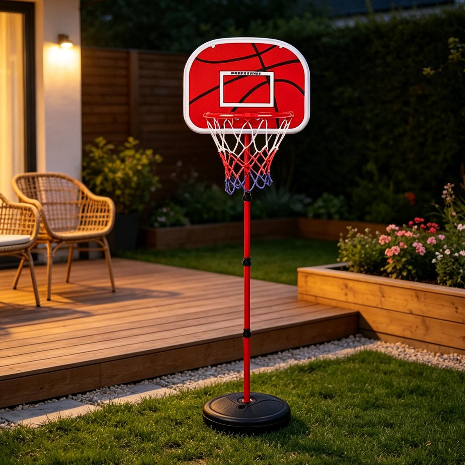 ห่วงบาสเก็ตบอลสำหรับเด็ก ปรับร - Basketball Hoop Kids Indoor บทวิจารณ์และราคา