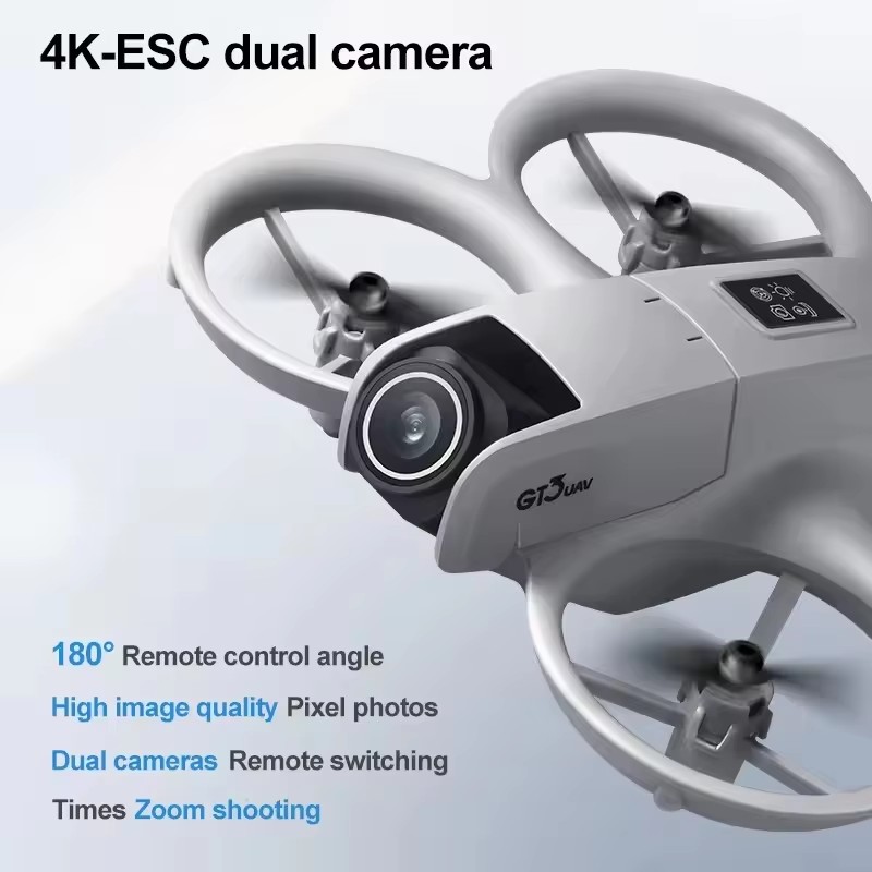 โดรนรุ่นใหม่ GT3 Mini Hot Dron - Toys For Kids Video บทวิจารณ์และราคา