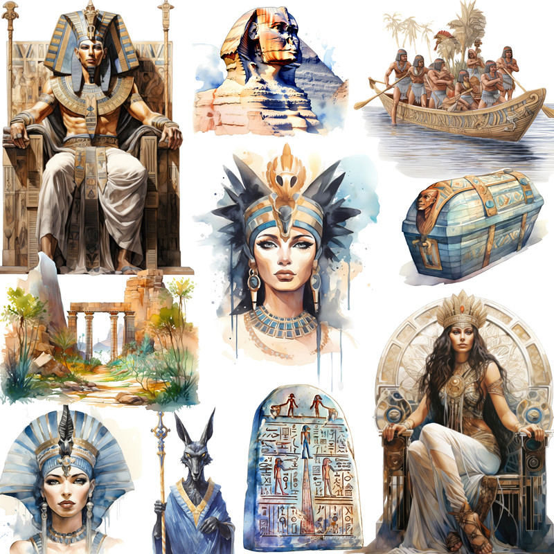 งานฝีมือสติกเกอร์อียิปต์โบราณแ - Kids Toys Egypt บทวิจารณ์และราคา