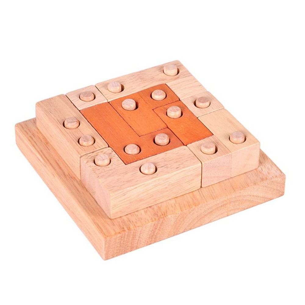 เกมปริศนาเรขาคณิตสร้างสรรค์ 3  - Wooden Puzzle Kids บทวิจารณ์และราคา
