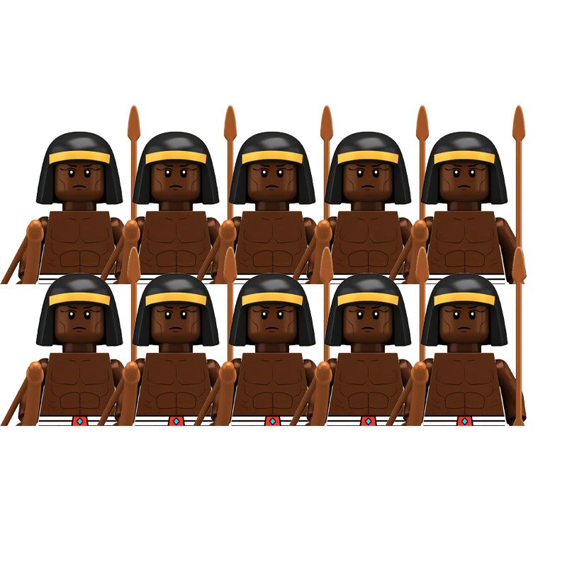 บล็อกตัวต่อทหารอียิปต์โบราณยุค - Kids Toys Egypt บทวิจารณ์และราคา