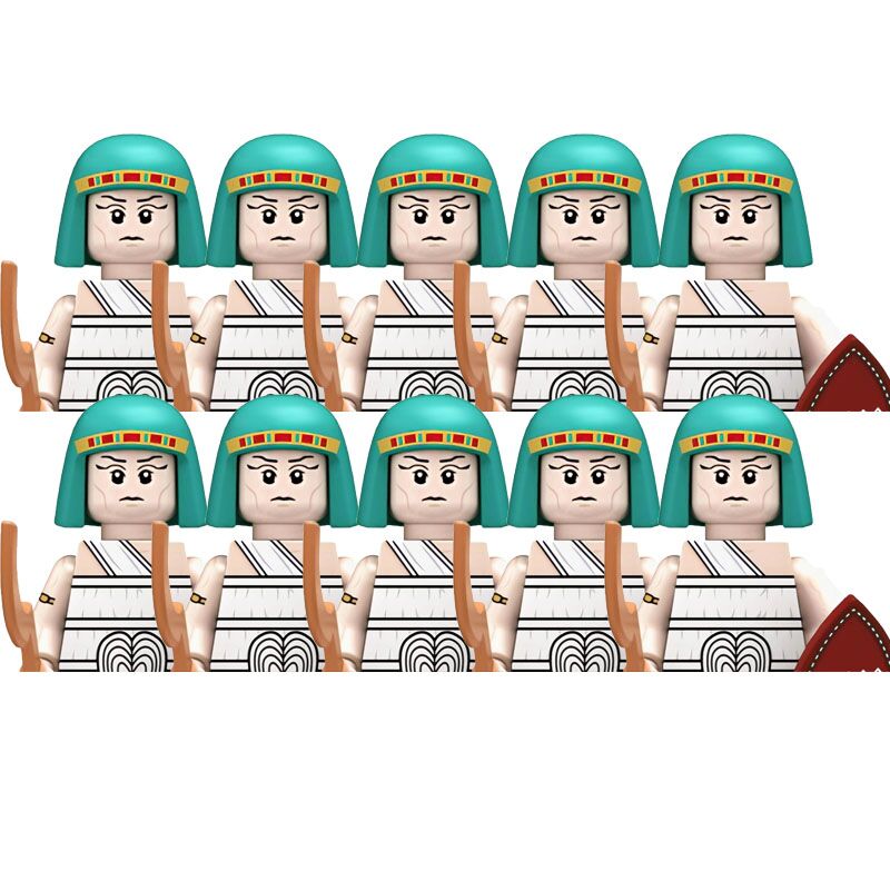 บล็อกตัวต่อทหารอียิปต์โบราณยุค - Kids Toys Egypt บทวิจารณ์และราคา